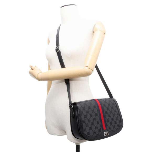 Balenciaga The Hacker Project Medium Shoulder Bag Black - Picture 4 of 12